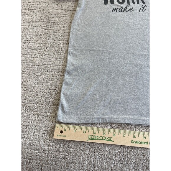 Stay Positive Work Hard, Make It Happen T-Shirt. medium Gray Premium Tee NEW - Picture 6 of 9